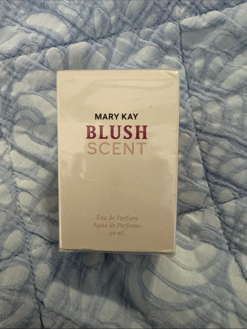 Mary Kay Blush Scent Box – Pink and Cream Packaging